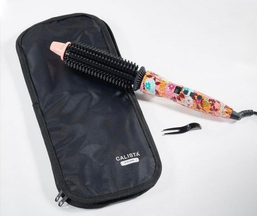 Calista Perfecter Pro limited edition Heated Round Brush 0.75" Pro + Floral